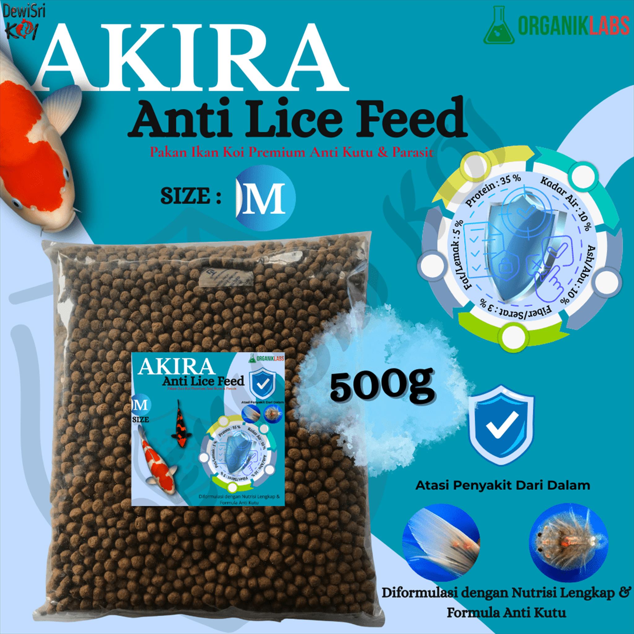 Akira Anti Lice Feed 500g