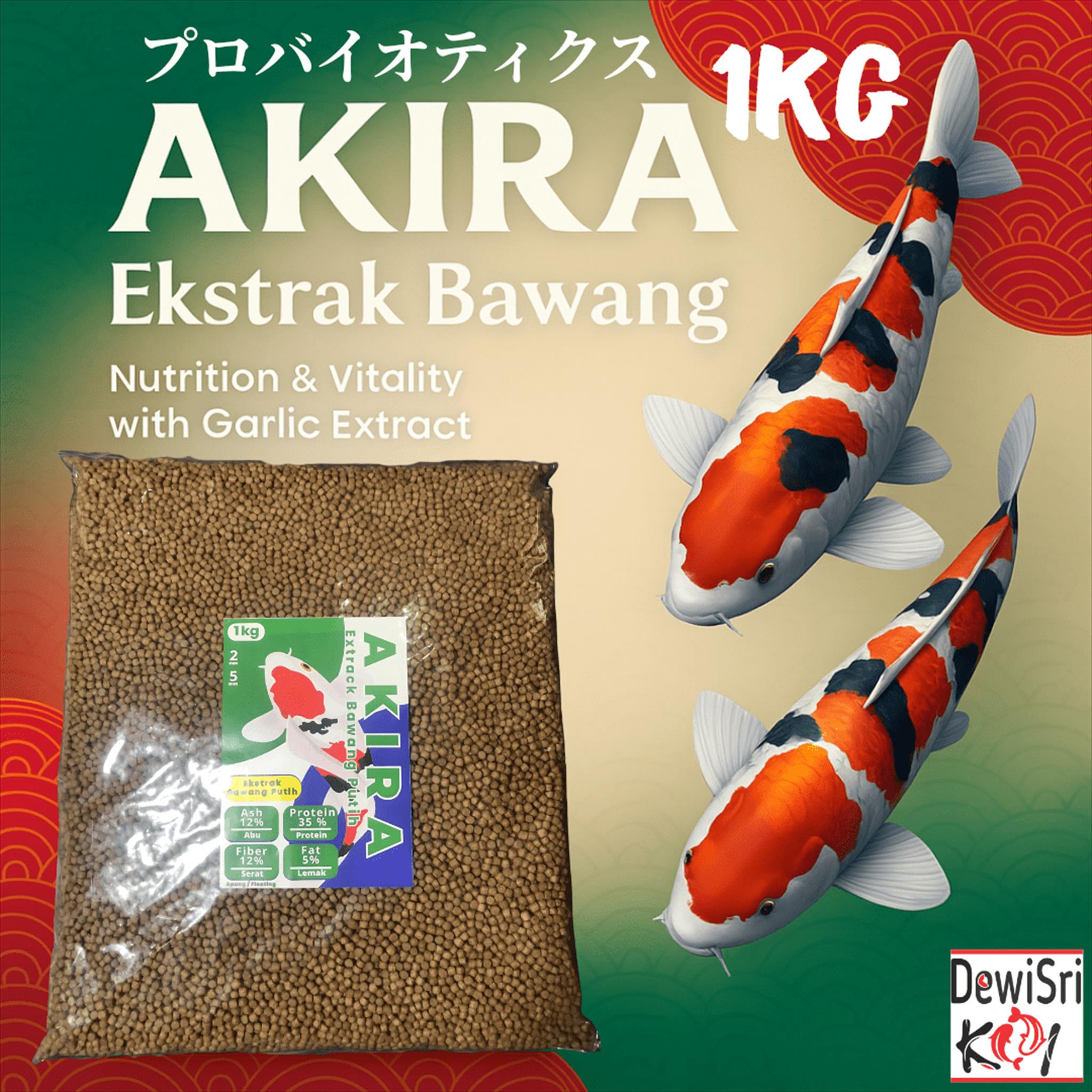 Akira Prebiotic Ekstrak Bawang 5mm 1kg