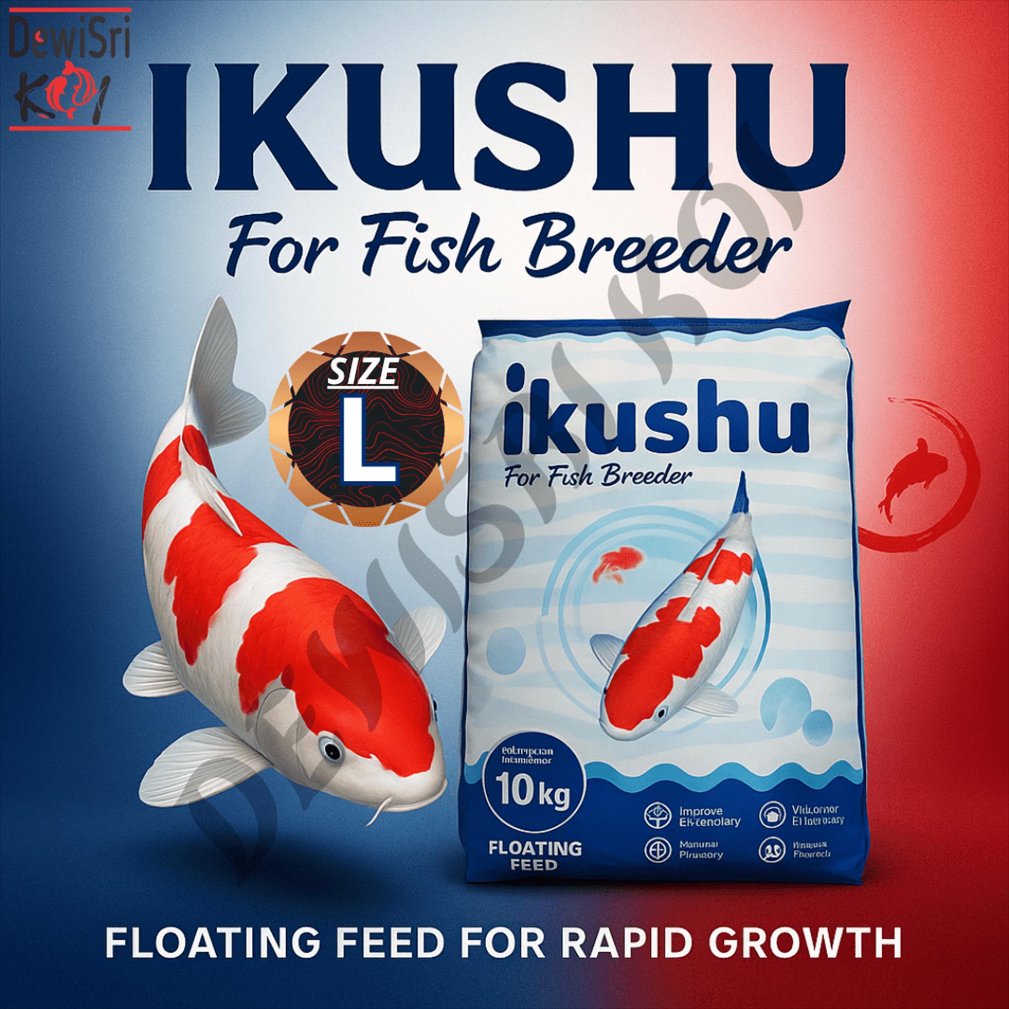 Ikushu for Fish Breeder L 10kg