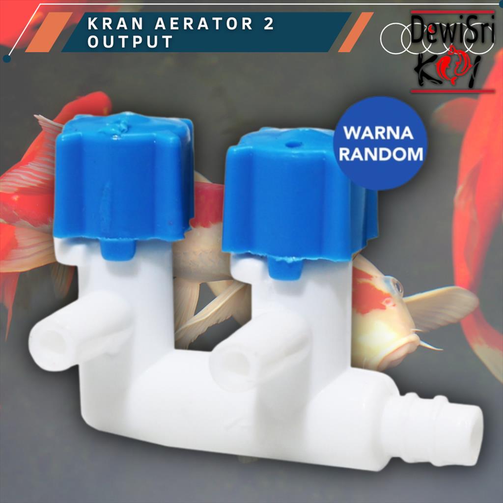 Kran Aerator Plastik 2 Output