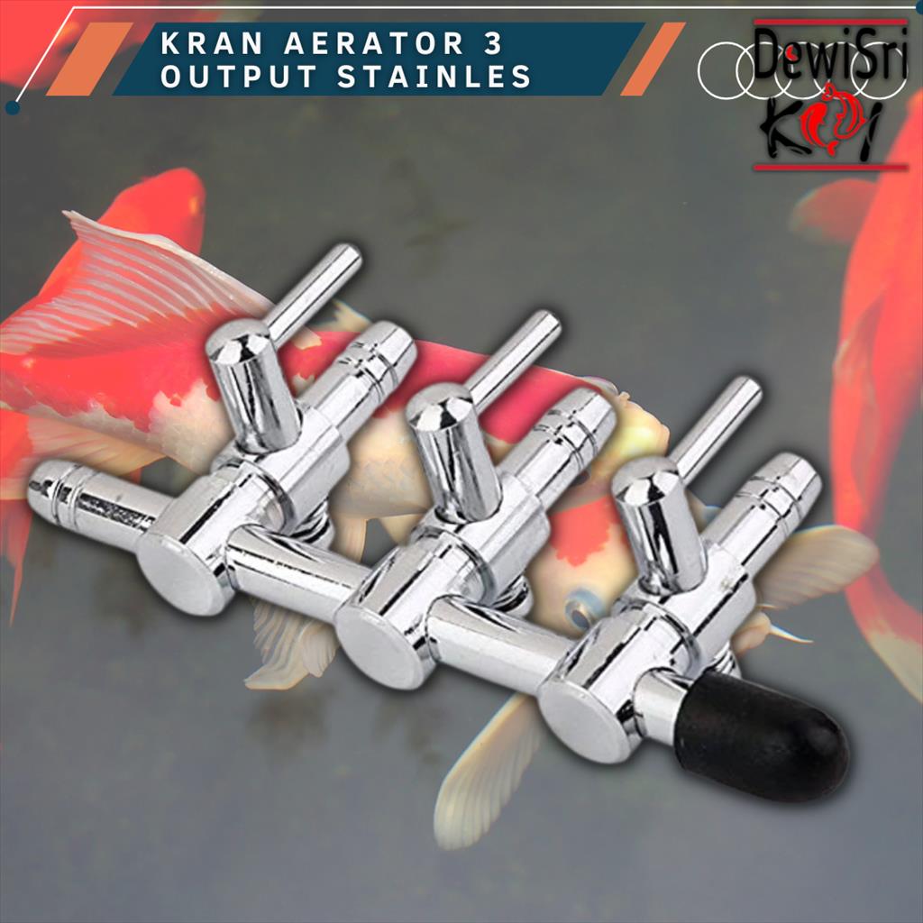 Kran Aerator Stainles 3 Output