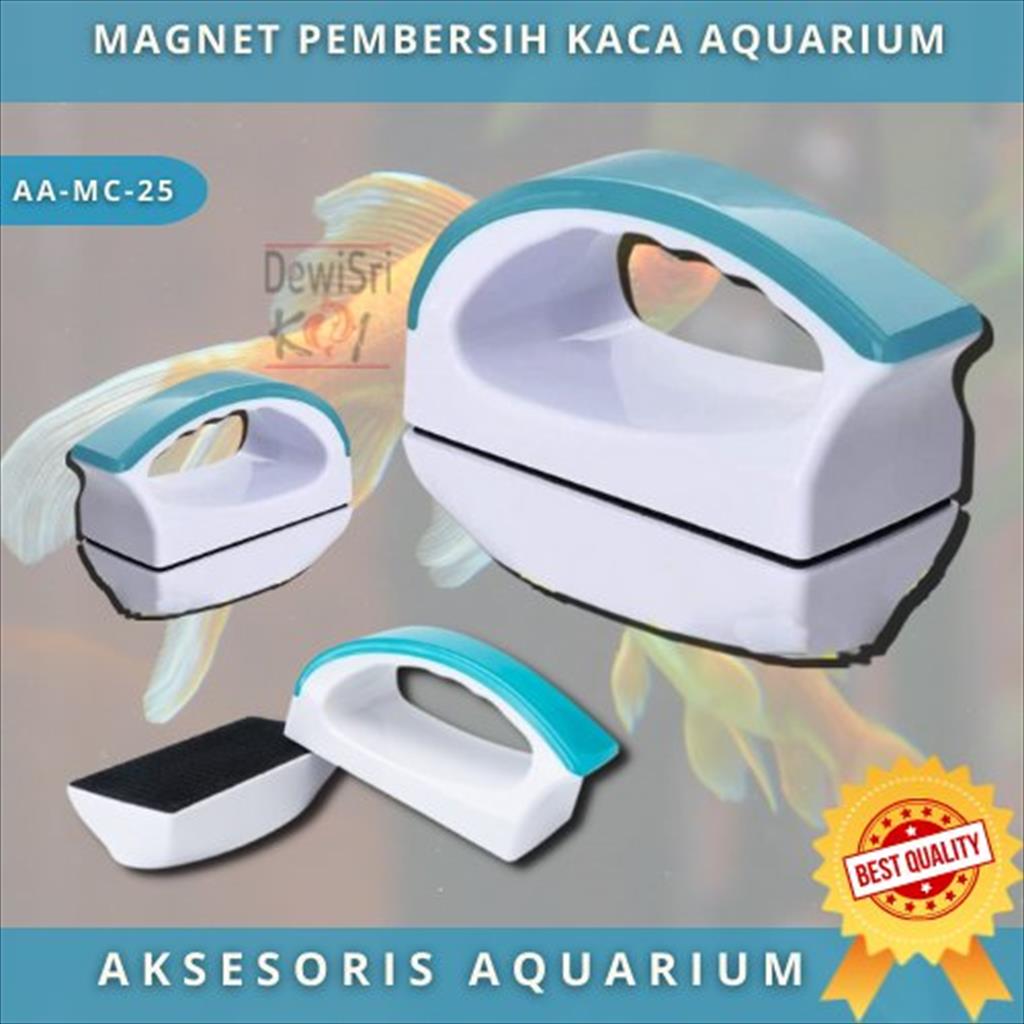 Magnet Pembersih Kaca Aquarium Recent (Untuk ketebalan kaca maksimal 5mm)