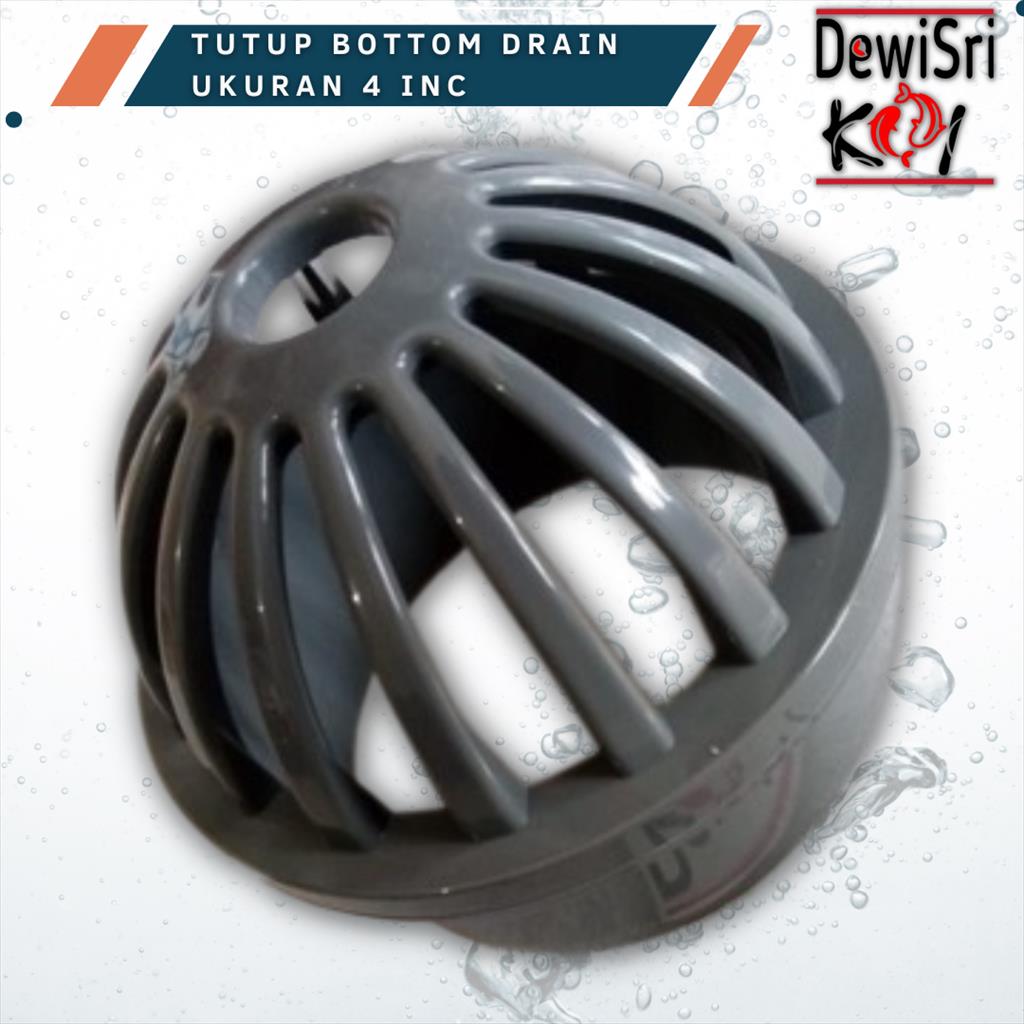 Tutup Bottom Drain 4 inch