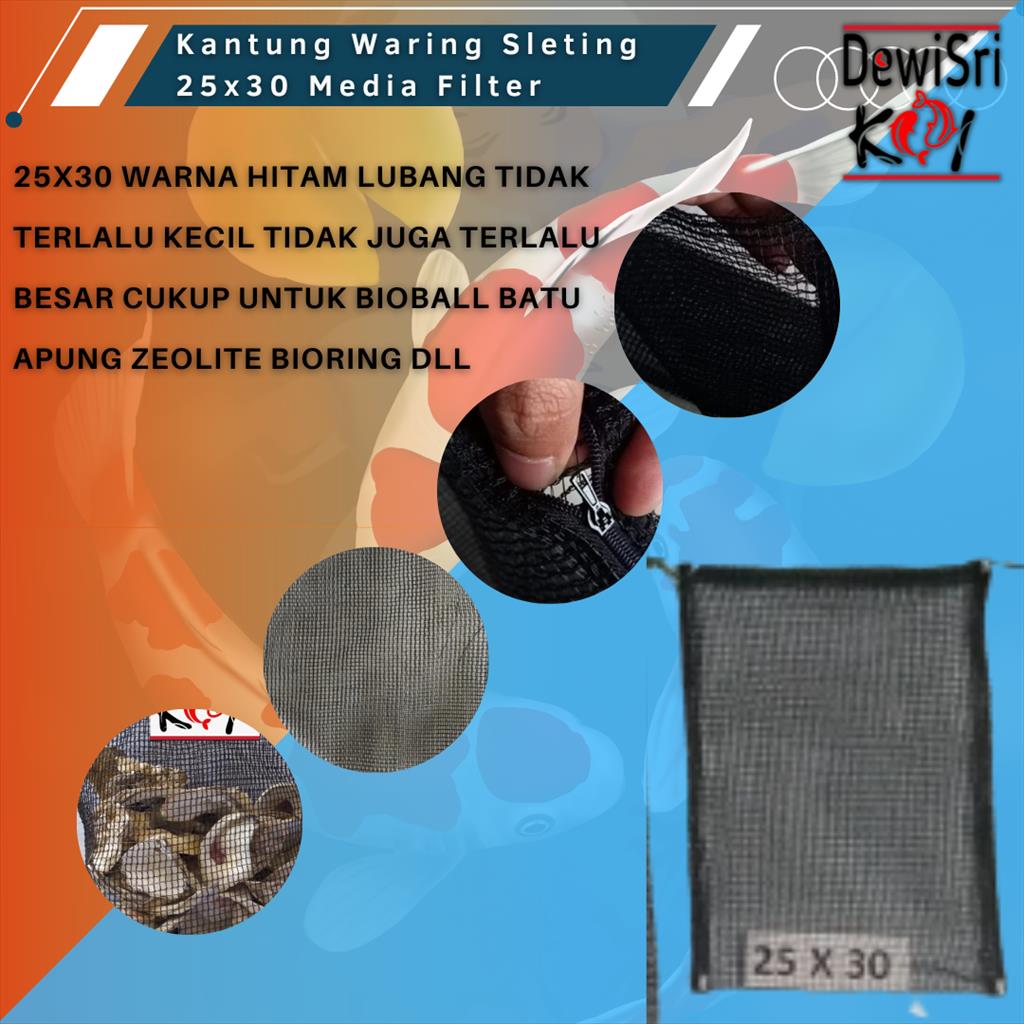 Kantong Waring Sleting 25x30