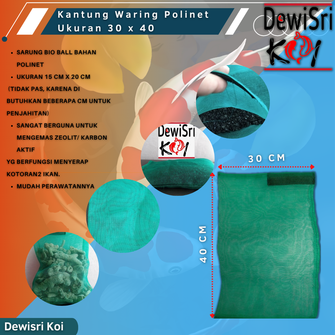 Kantung Polinet 30x40